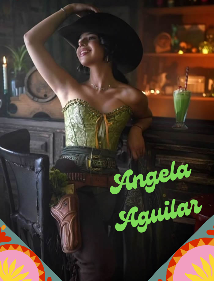 Angela Aguilar deslumbra luciendo corset en outfit